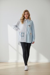 Garde-robe - Blouse - Blauw