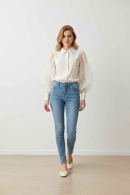 Garde-robe - Blouse - Ecru