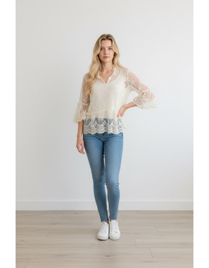 Garde-robe - Blouse - Ecru