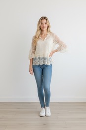 Garde-robe - Blouse - Ecru