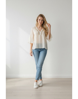 Garde-robe - Blouse - Beige