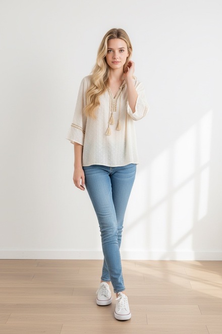 Garde-robe - Blouse - Beige