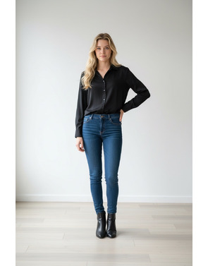 Garde-robe - Blouse - Zwart