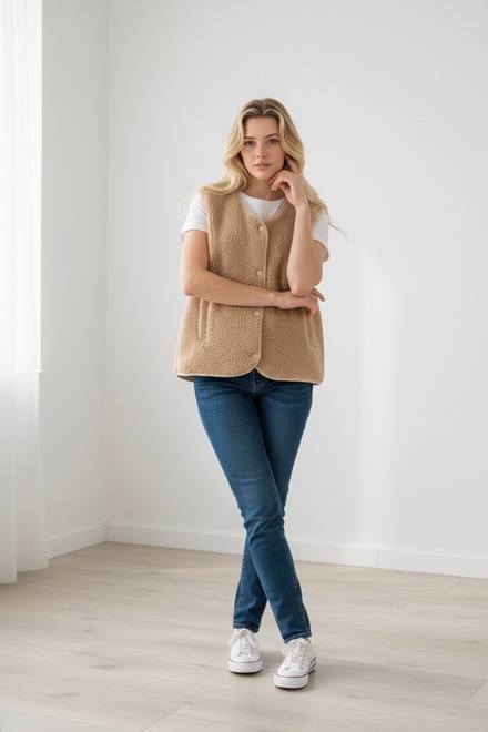 Garde-robe - body warmer - Camel