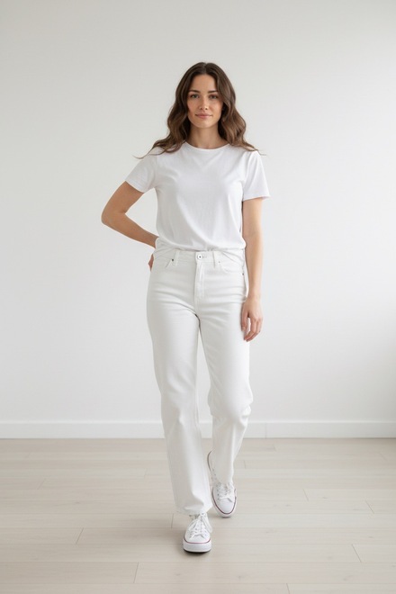 Garde-robe - Lange Broek - Wit