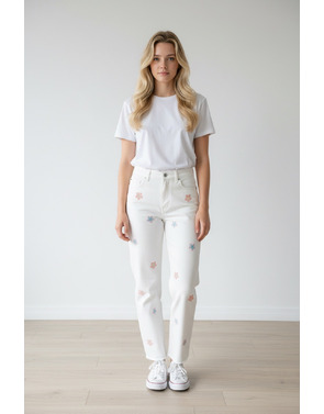 Garde-robe - Lange Broek - Wit