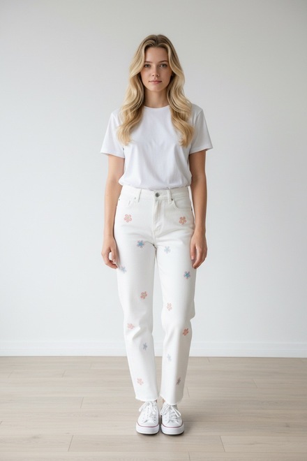 Garde-robe - Lange Broek - Wit