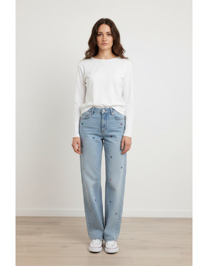 Garde-robe - Lange Broek - Jeans licht