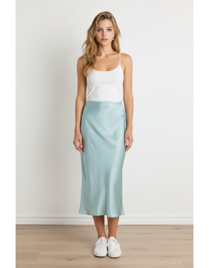 Garde-robe - Lange Rok - Munt