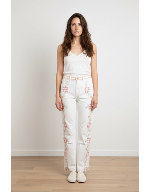 Garde-robe - Lange Broek - Wit