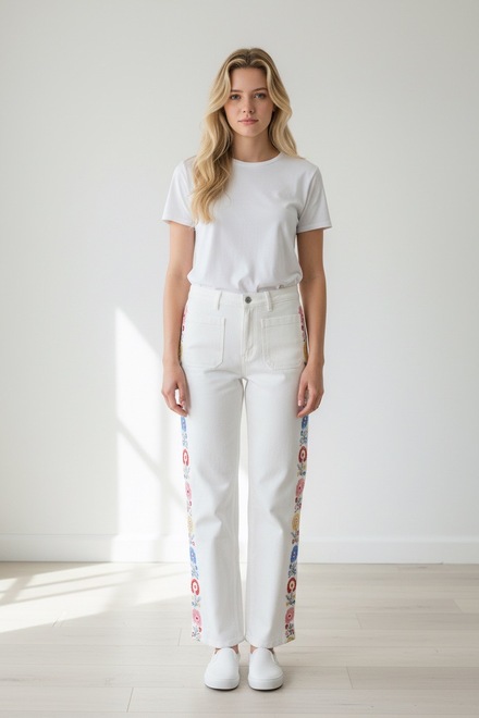 Garde-robe - Lange Broek - Wit