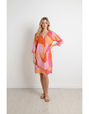 K-design - Halflang Kleedje - Roze