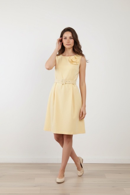 Garde-robe - Halflang Kleedje - Geel