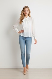 Garde-robe - Blouse - Wit