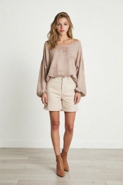 Garde-robe - Blouse - Beige