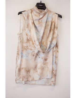 Rinascimento - Top - Blauw-beige