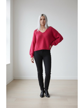 Garde-robe - Pull - Fushia