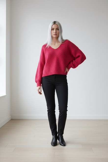 Garde-robe - Pull - Fushia