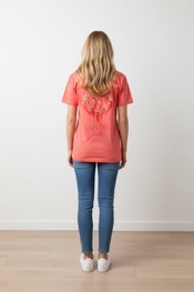 Garde-robe - T-shirt - Fluo roze