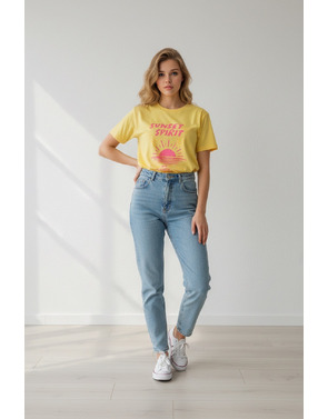 Garde-robe - T-shirt - Geel