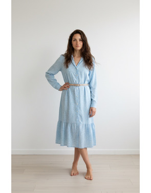 Garde-robe - Lang kleed - Blauw