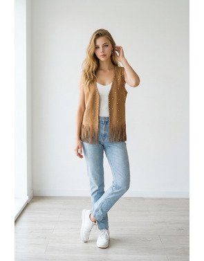 Garde-robe - Gilet - Camel