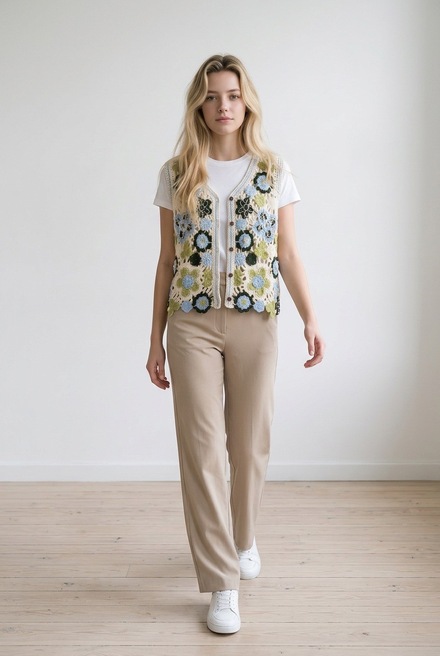 Garde-robe - Gilet - Blauw