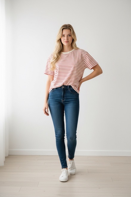 Garde-robe - T-shirt - Rood