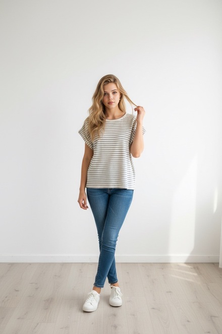 Garde-robe - T-shirt - Blauw