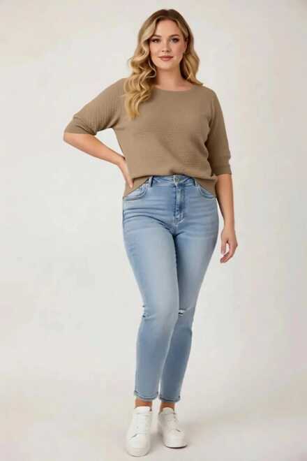 Free/quent - Pull - Beige