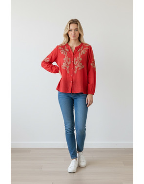 Garde-robe - Blouse - Rood