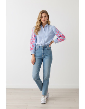 Garde-robe - Blouse - Blauw