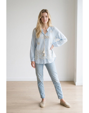 Garde-robe - Blouse - Blauw
