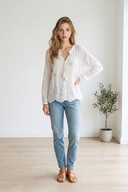 Garde-robe - Blouse - Wit