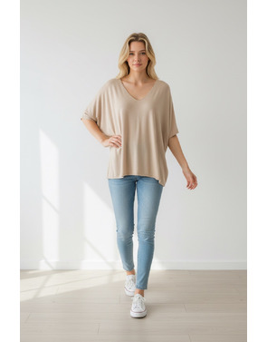 Garde-robe - T-shirt - Beige