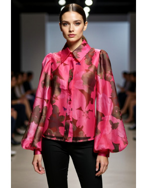 Garde-robe - Blouse - Fushia