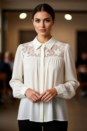 Garde-robe - Blouse - Wit