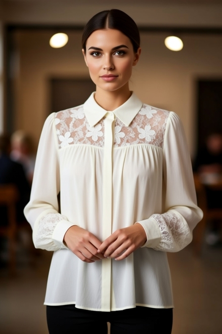Garde-robe - Blouse - Wit