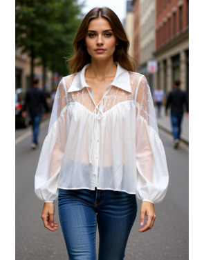 Garde-robe - Blouse - Wit