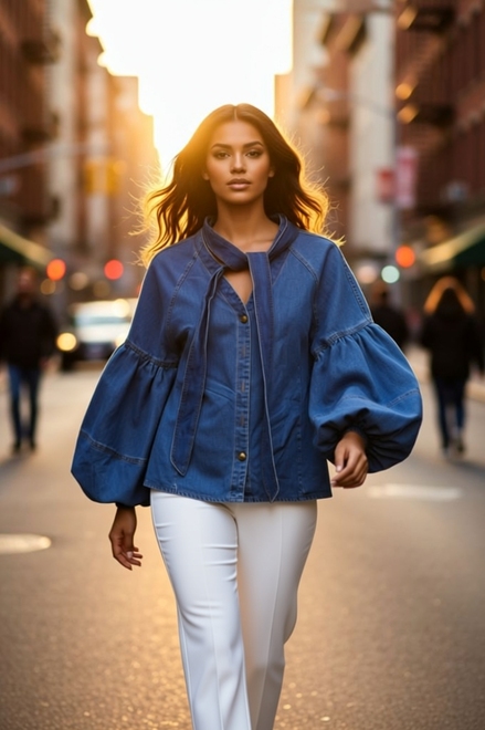 Garde-robe - Blouse - Jeans