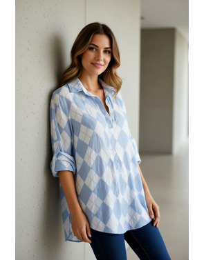 Garde-robe - Blouse - Blauw