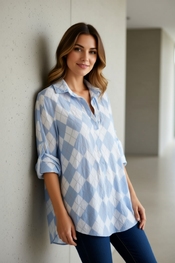 Garde-robe - Blouse - Blauw