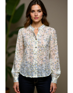 Garde-robe - Blouse - Blauw