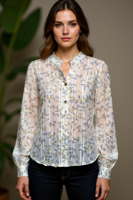 Garde-robe - Blouse - Blauw