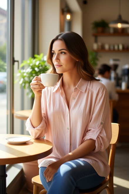 Garde-robe - Blouse - Perzik