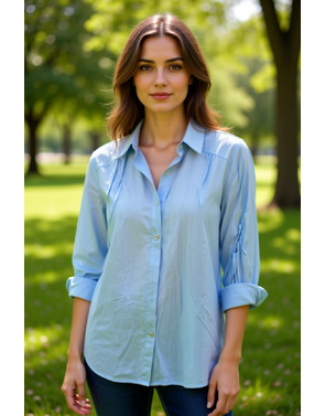 Garde-robe - Blouse - Lichtblauw