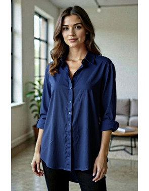 Garde-robe - Blouse - Marine