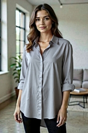 Garde-robe - Blouse - Grijs