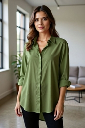 Garde-robe - Blouse - Kaki