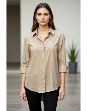 Garde-robe - Blouse - Taupe